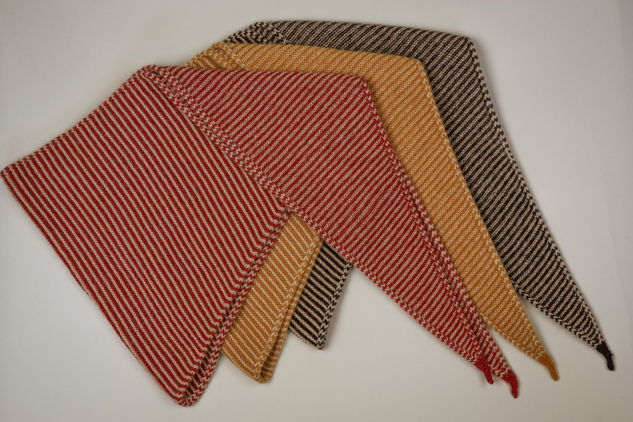 Punakaiki Neckerchief in Camel Down
