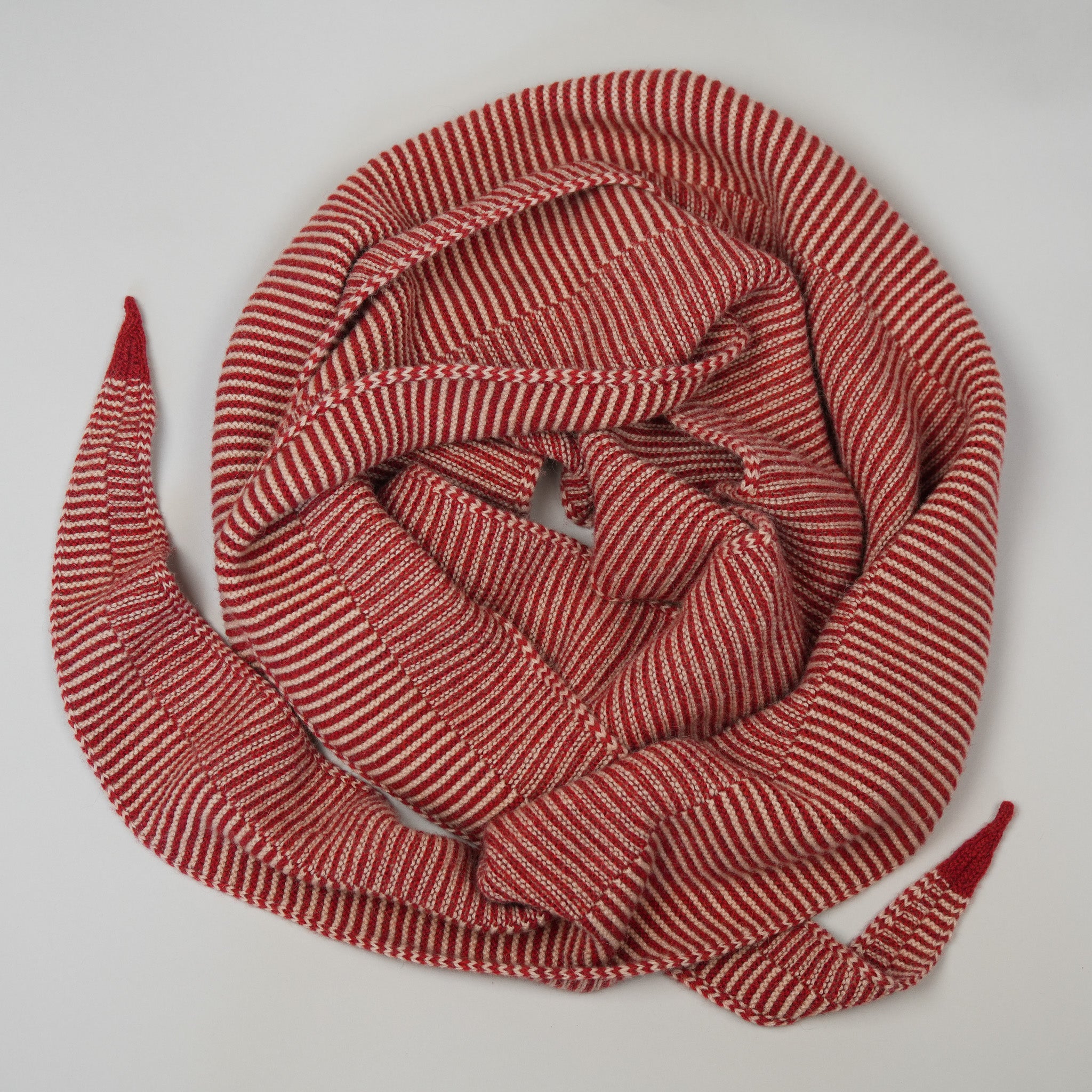 Punakaiki Scarf in Camel Down