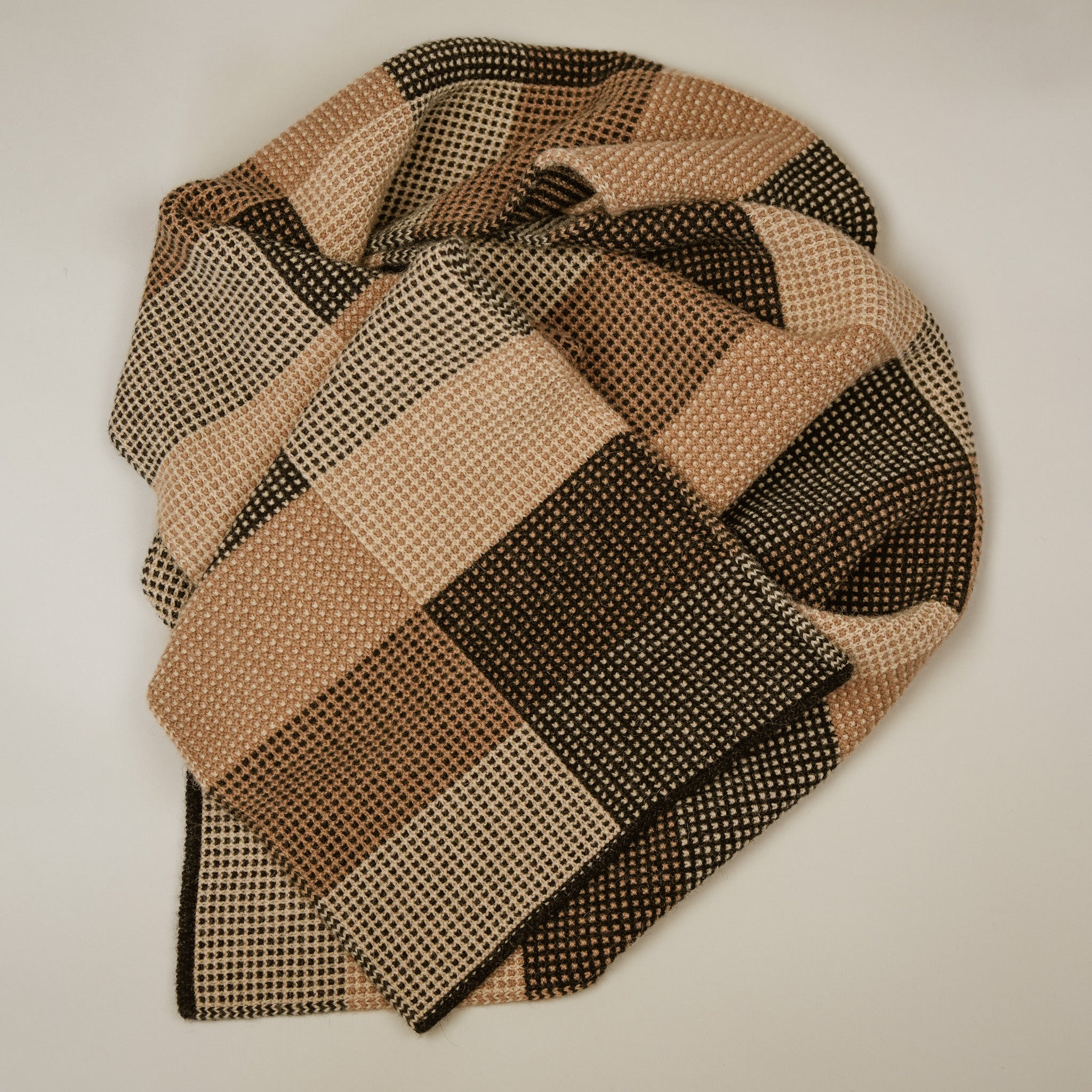 Waitaha Scarf in Camel Down