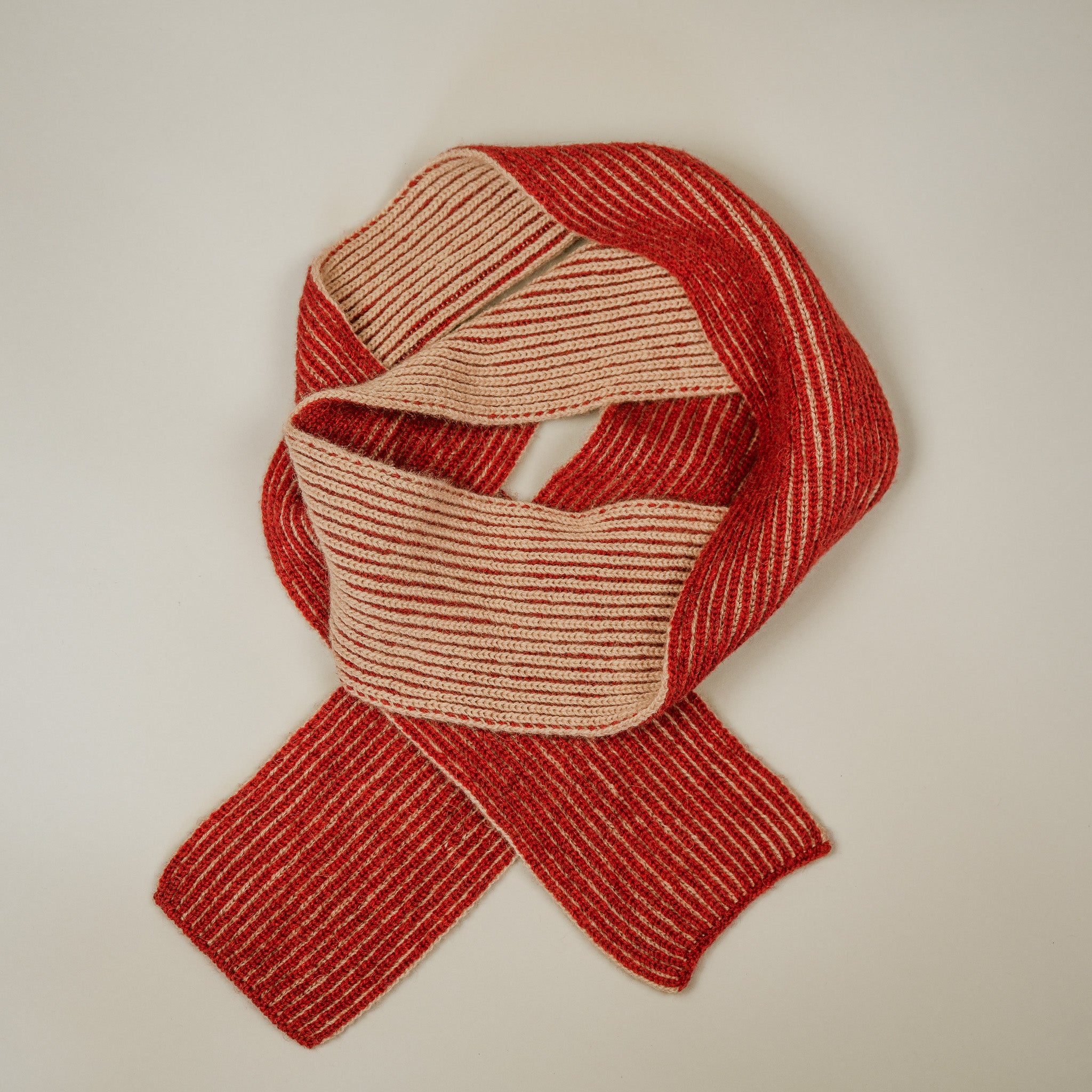 Raukawa Scarf in Camel Down