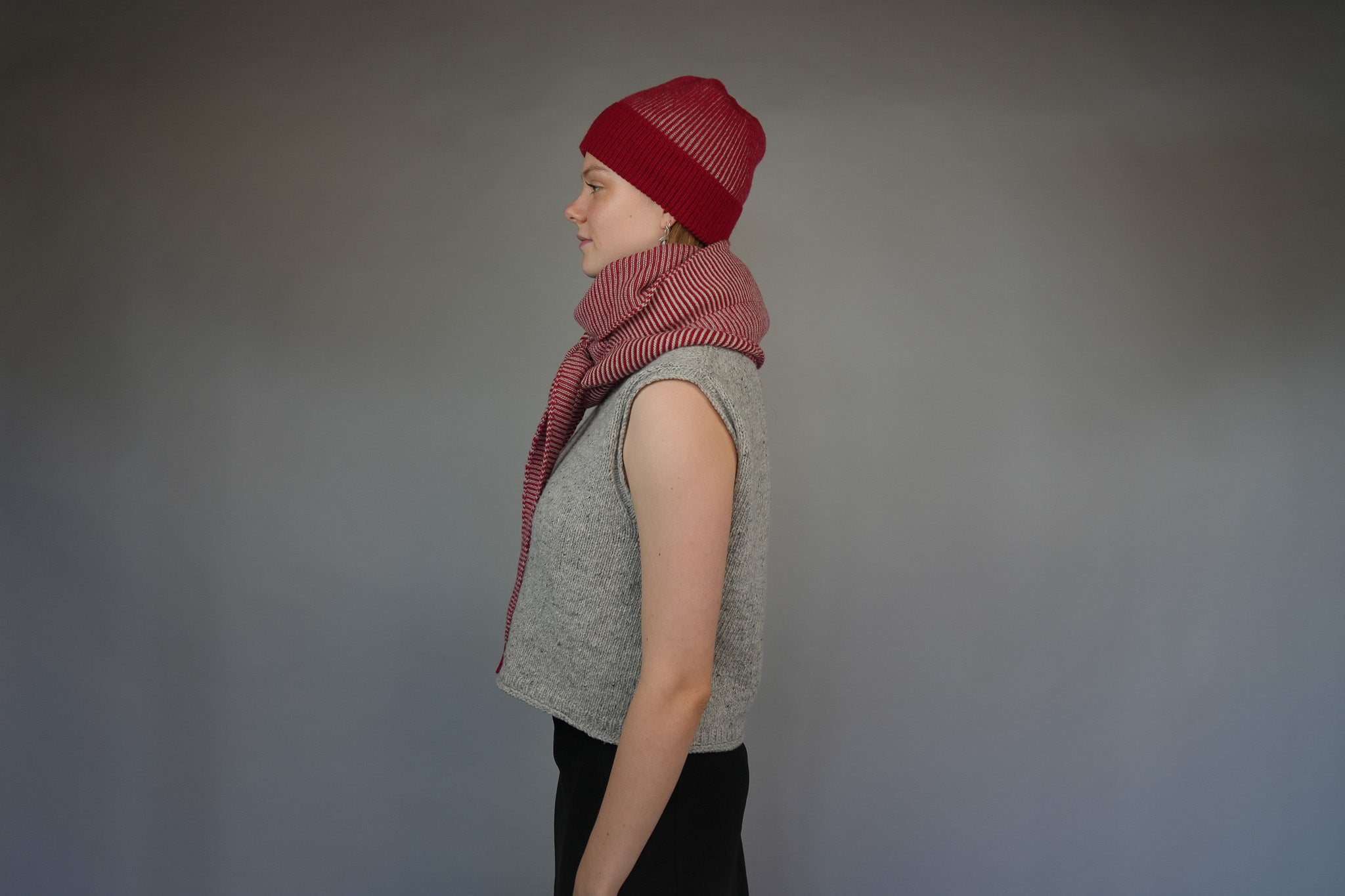 Punakaiki Scarf in Merino