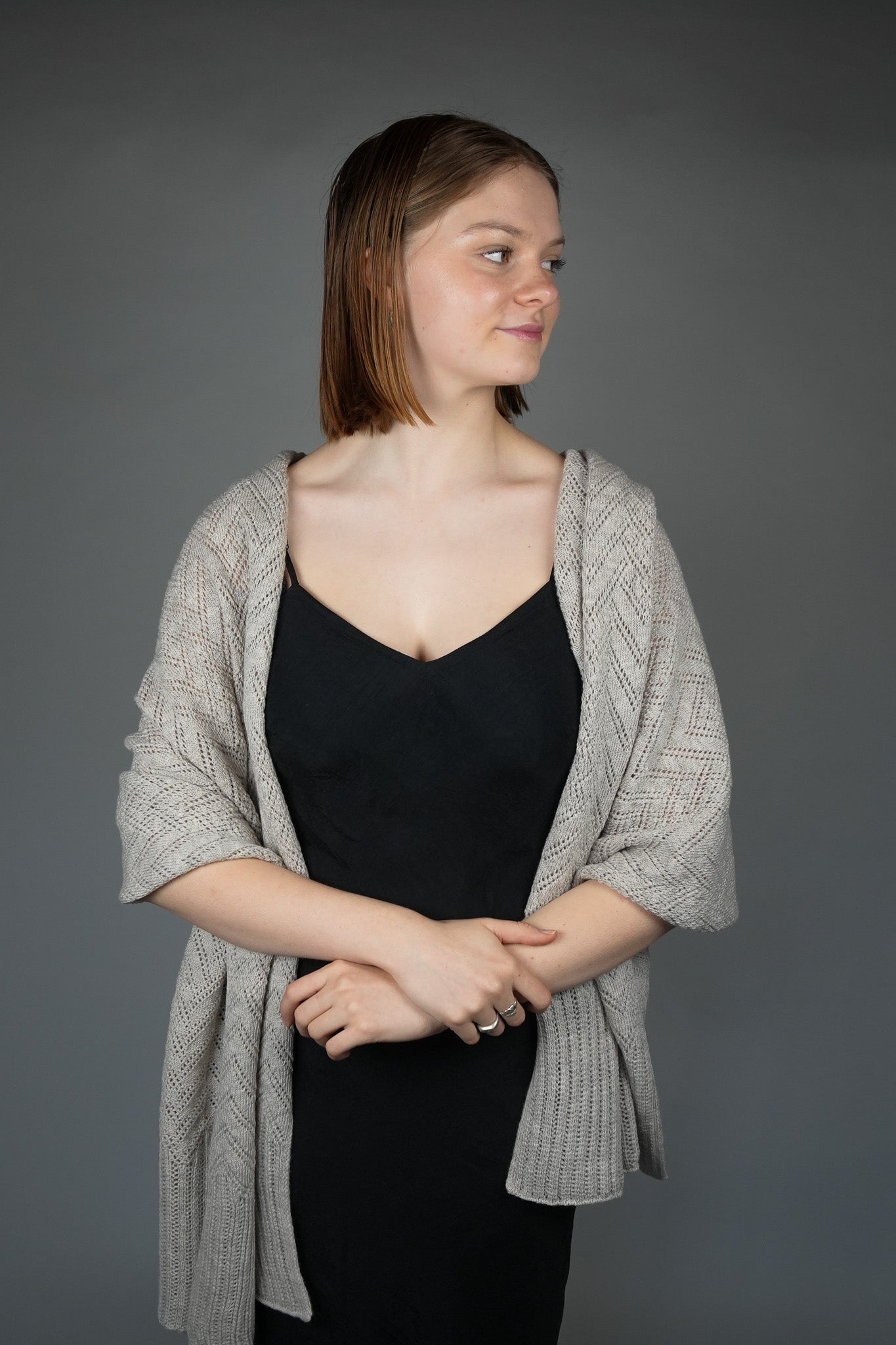 Rapids Wrap in Arapawa Blend