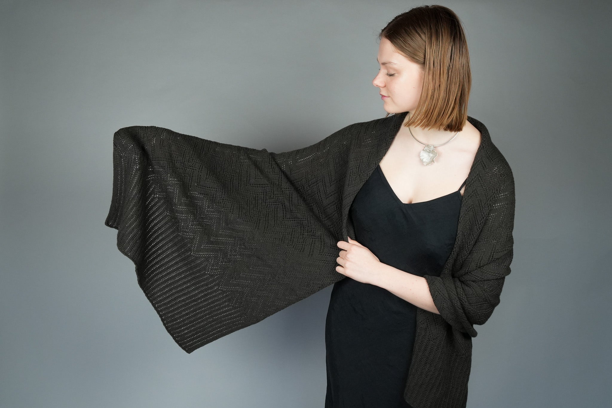 Rapids Wrap in Arapawa Blend