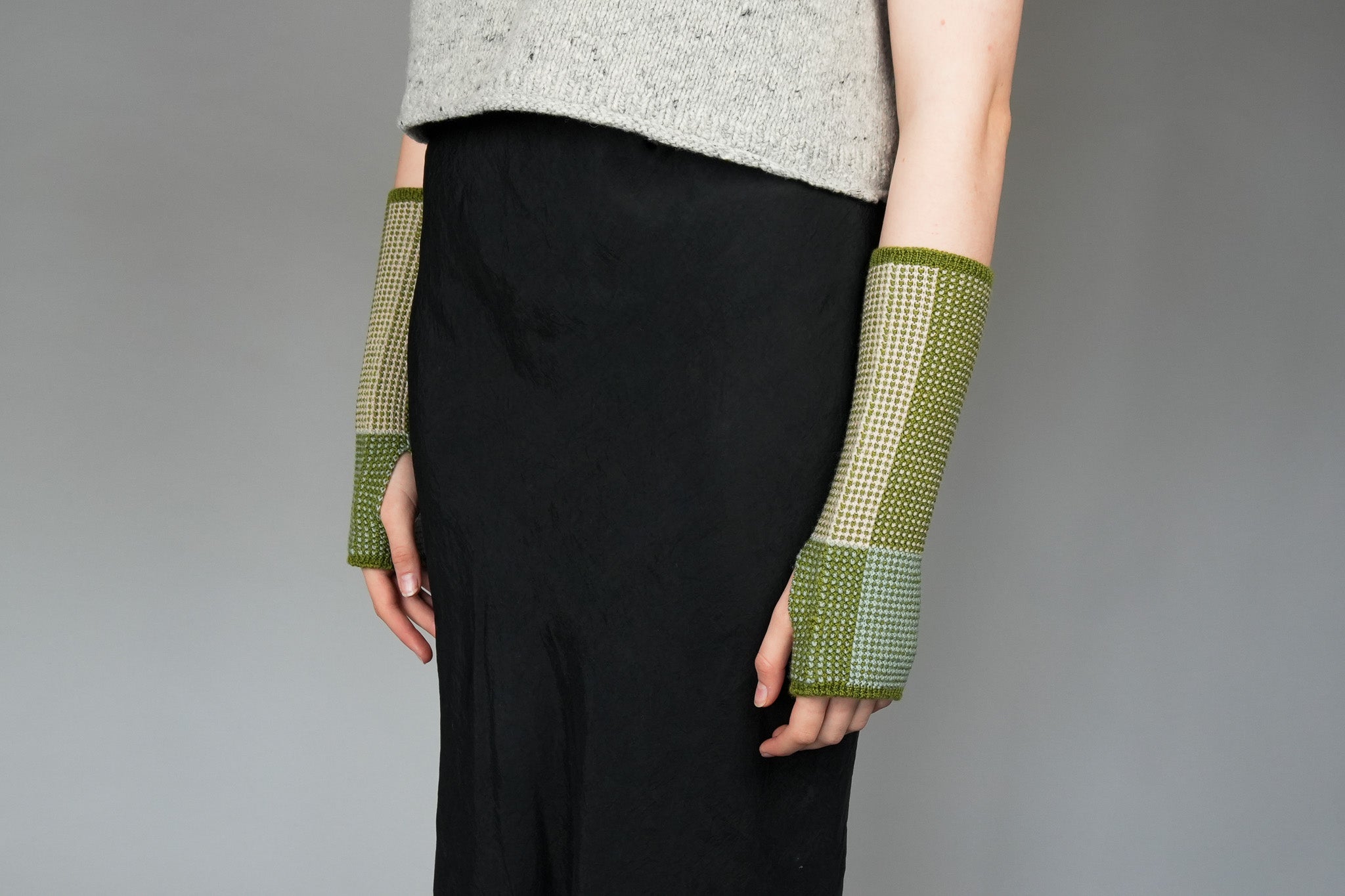 Waitaha Wrist Warmers in Merino