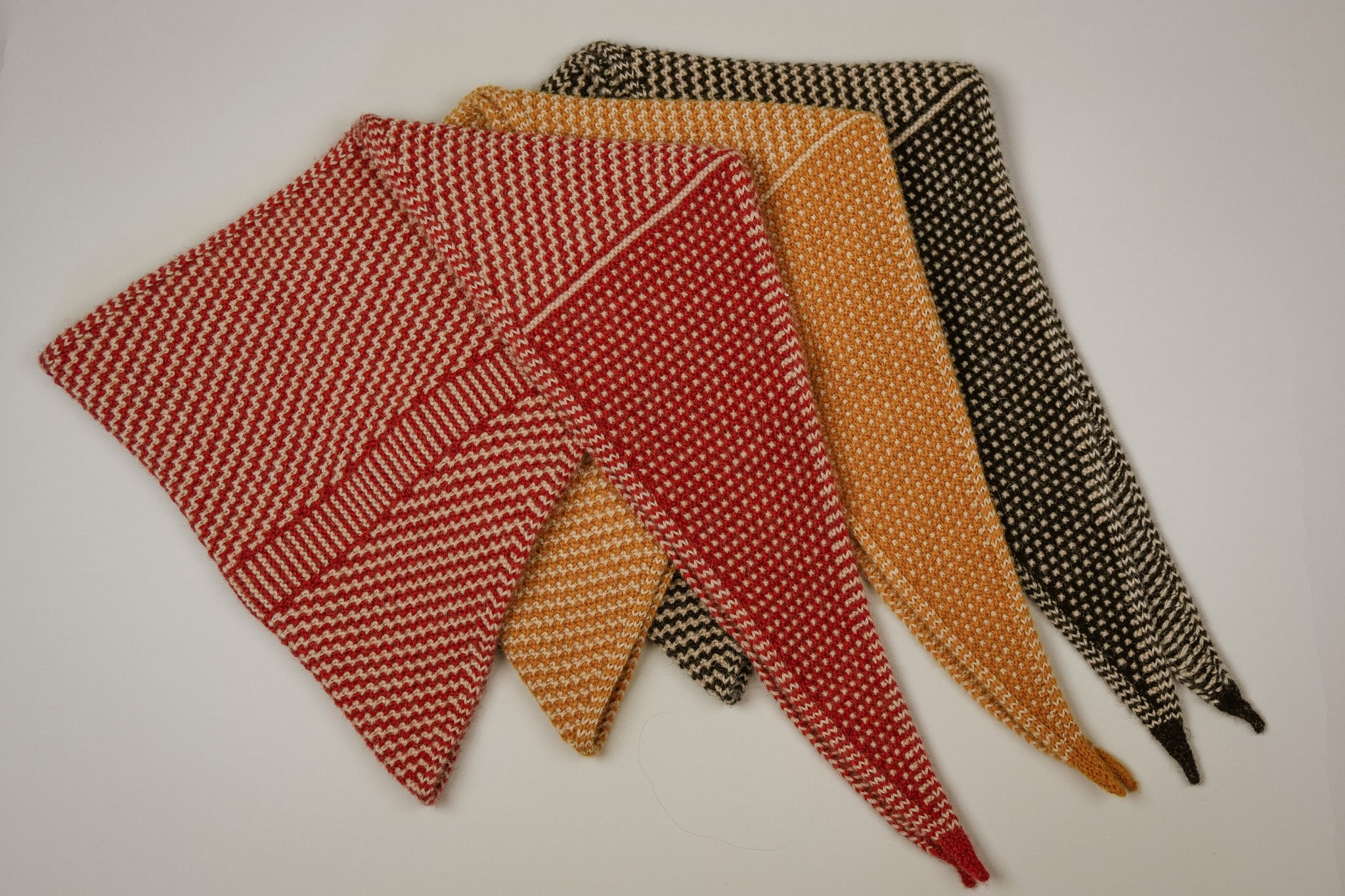 Taranaki Neckerchief in Camel Down