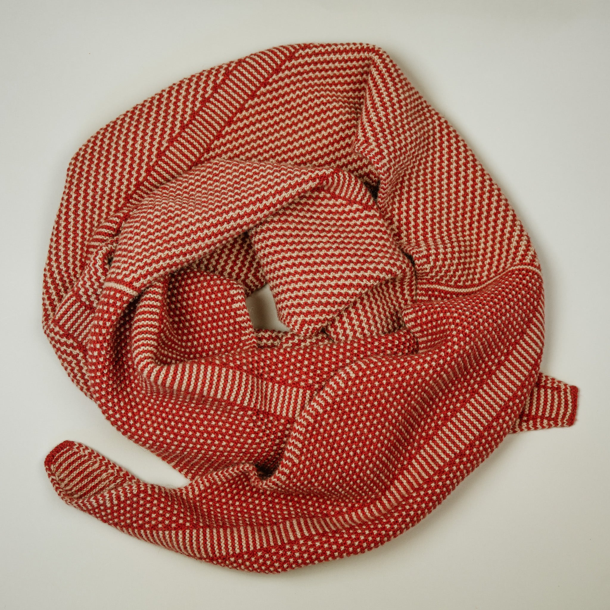 Taranaki Scarf in Camel Down