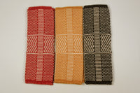 Taranaki Wrist Warmers in Camel Down