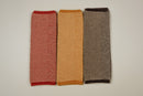 Punakaiki Wrist Warmers in Camel Down