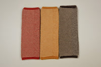 Punakaiki Wrist Warmers in Camel Down