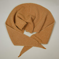 Punakaiki Neckerchief in Camel Down