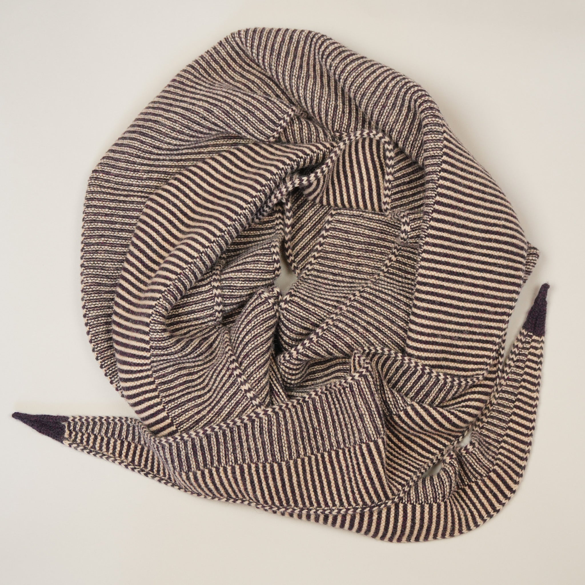 Punakaiki Scarf in Camel Down