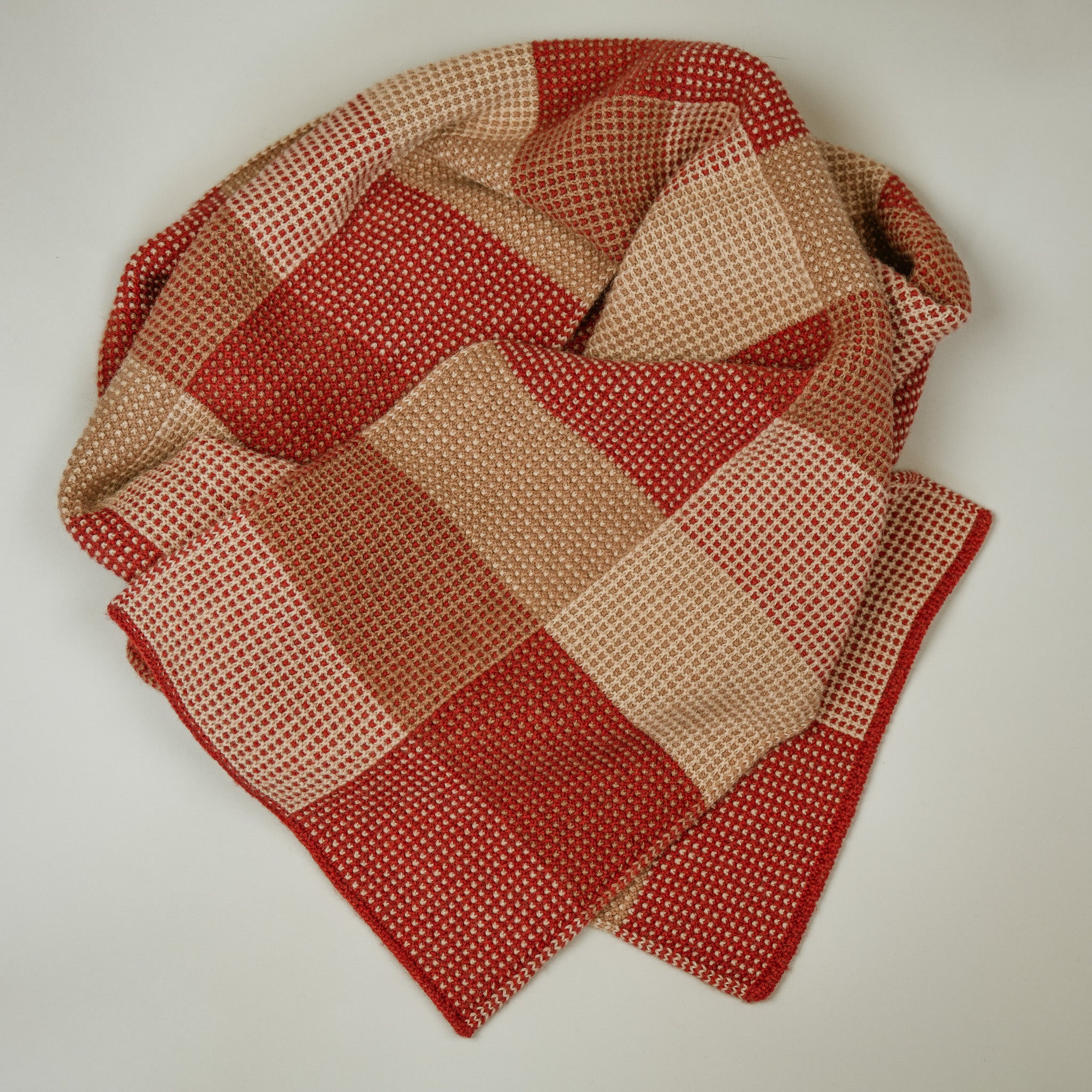 Waitaha Scarf in Camel Down