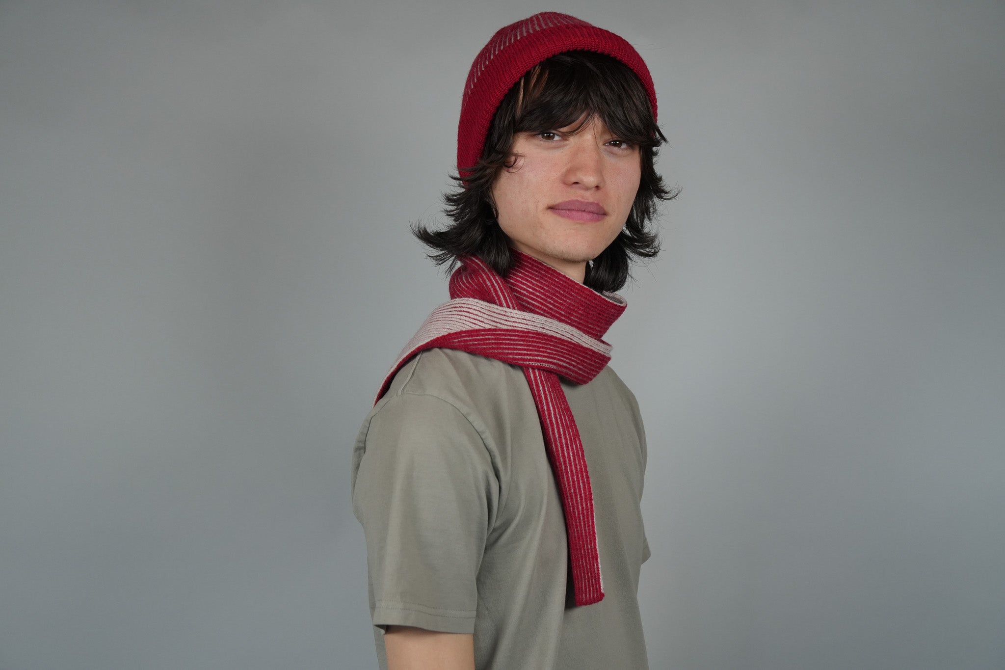 Raukawa Tie Scarf in Merino