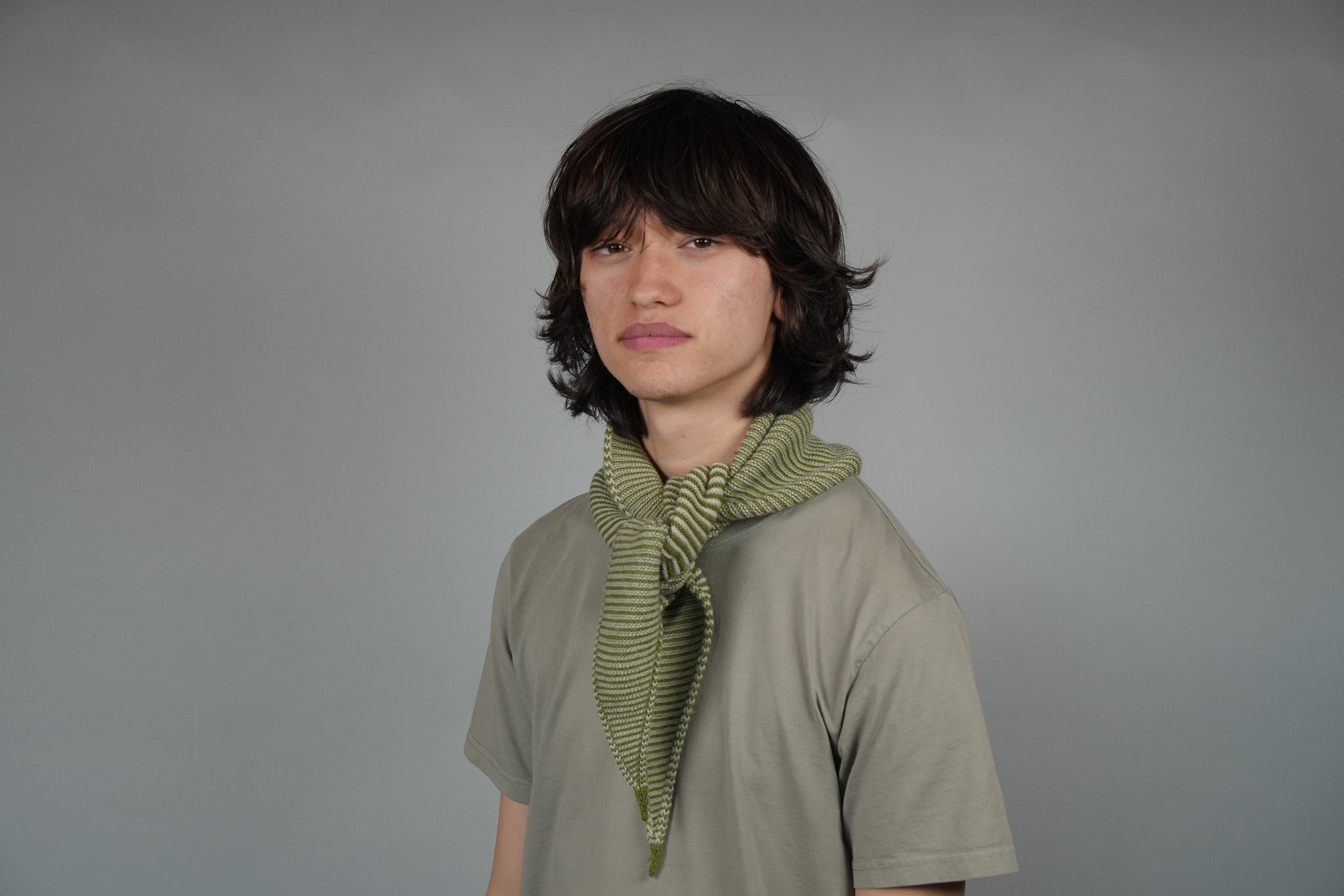 Punakaiki Neckerchief in Merino