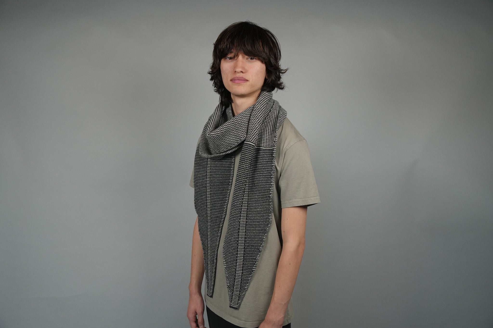 Taranaki Scarf in Merino