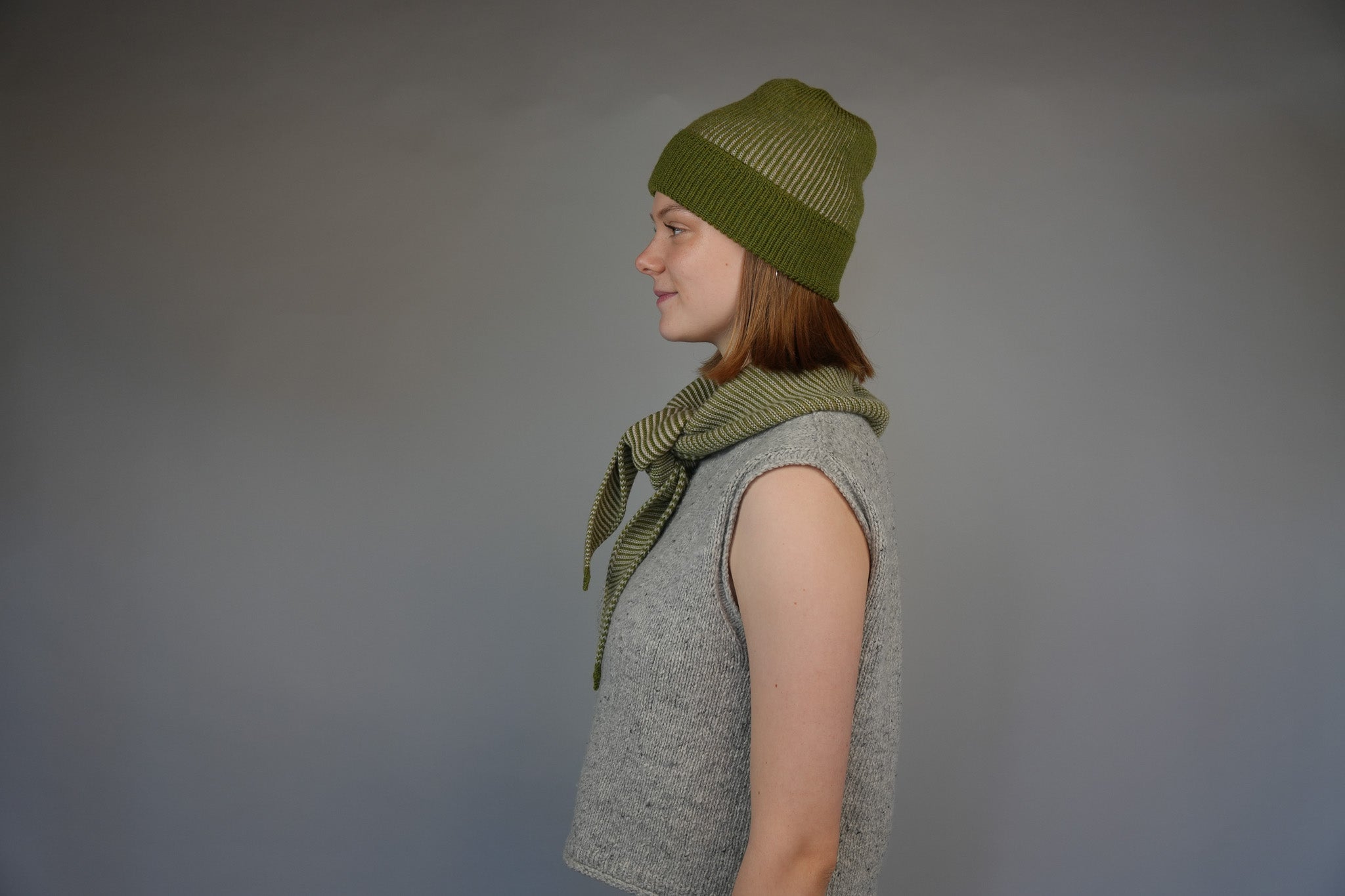 Punakaiki Neckerchief in Merino