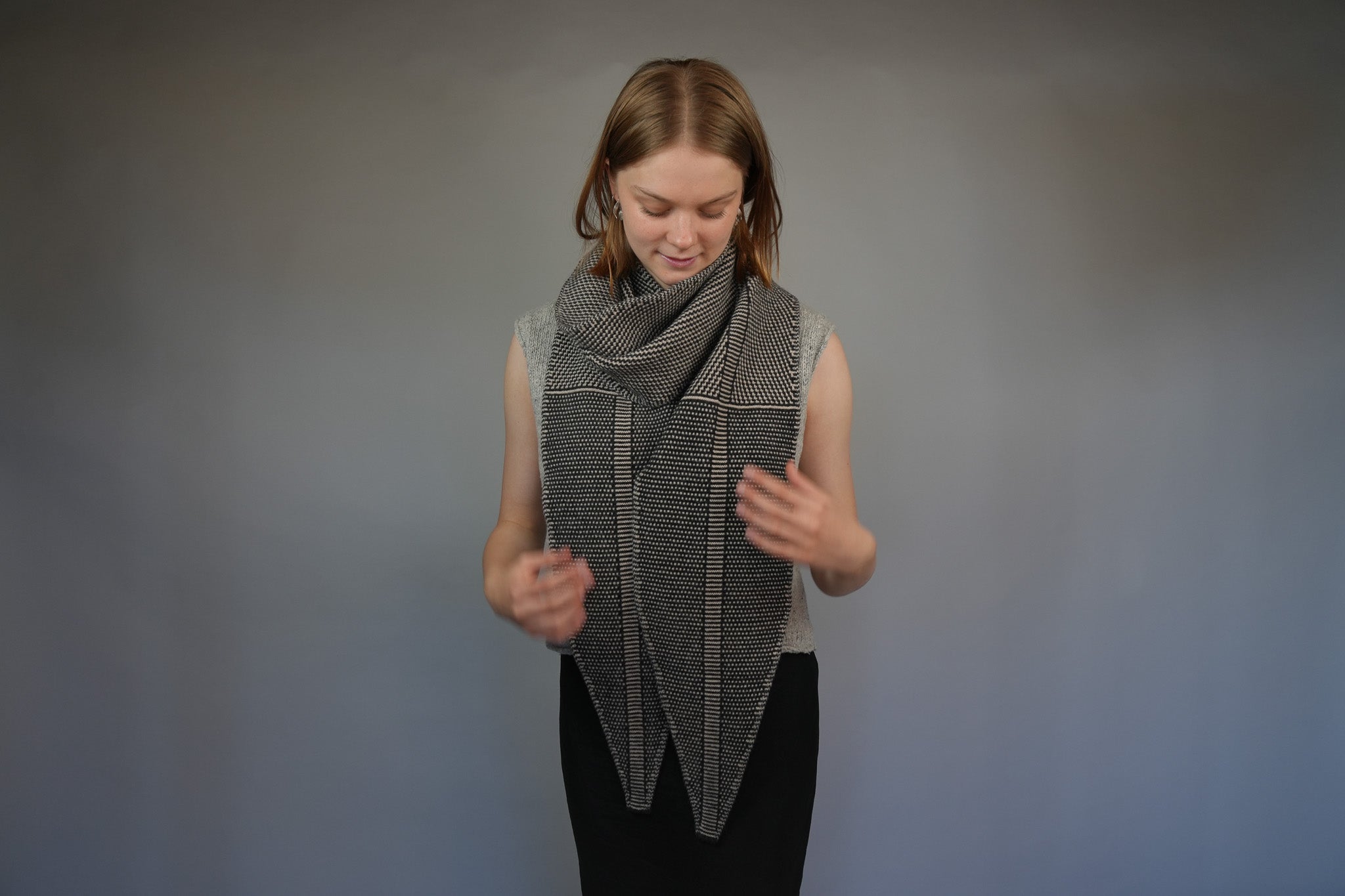 Taranaki Scarf in Merino