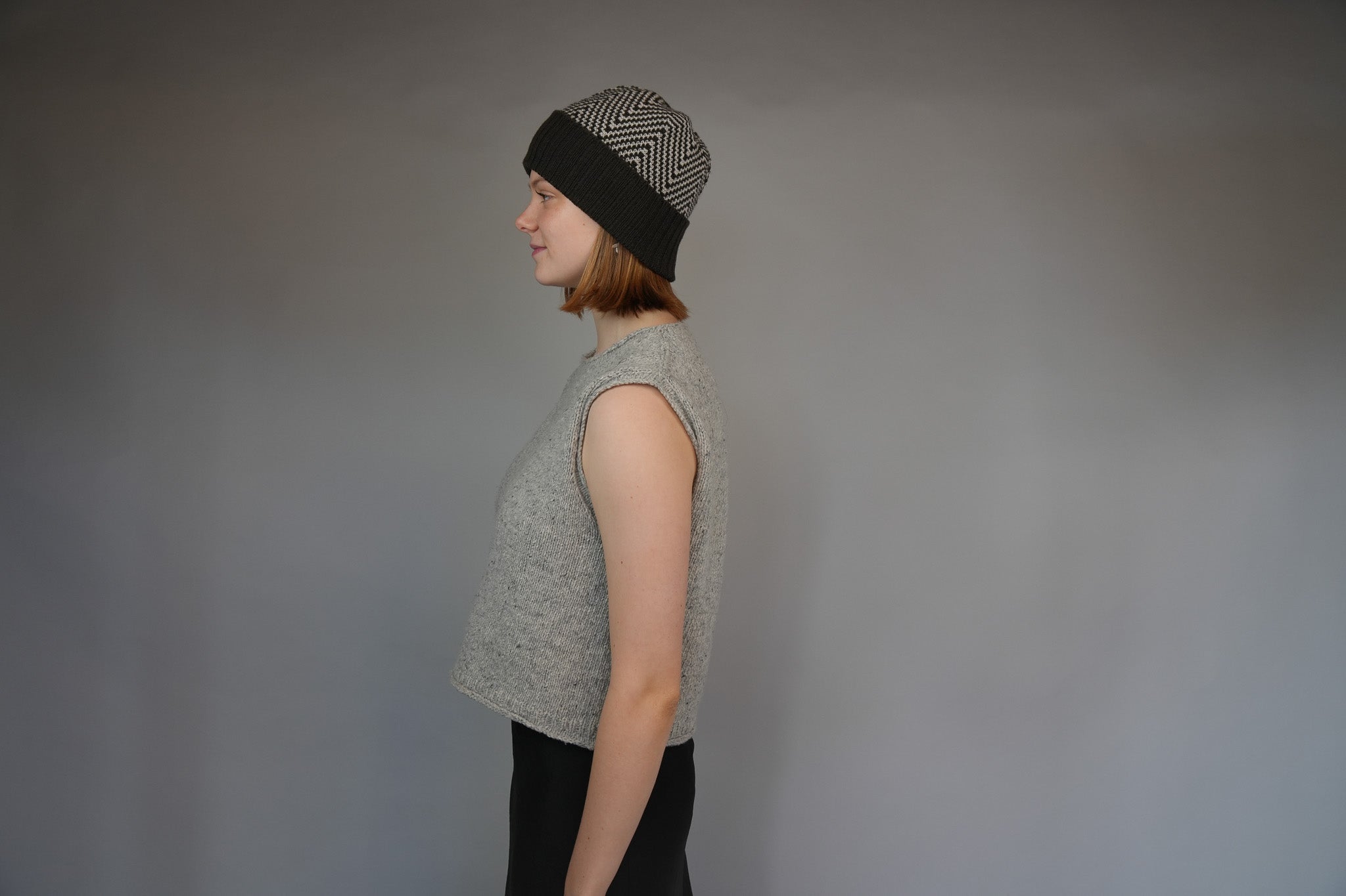 Taranaki Hat in Arapawa blend