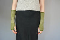 Taranaki Wrist Warmers in Merino