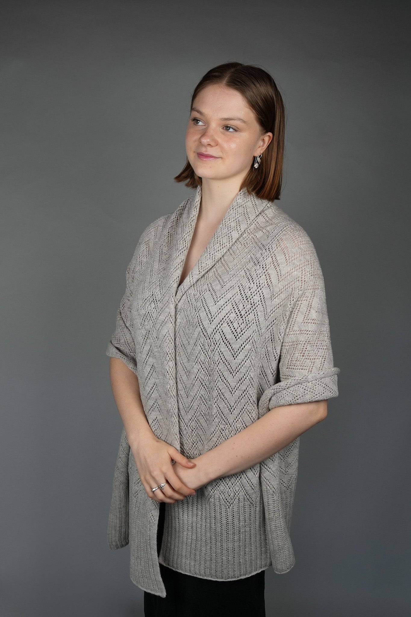 Rapids Wrap in Arapawa Blend