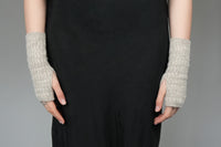 Cascade Wrist Warmers in Arapawa Blend
