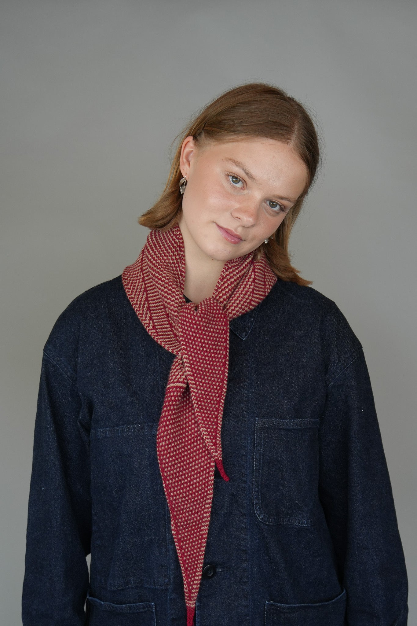 Taranaki Neckerchief in Merino