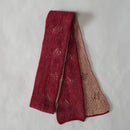 Meander Narrow Scarf in Merino