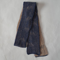 Meander Narrow Scarf in Merino