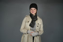 Meander Narrow Scarf in Arapawa Blend
